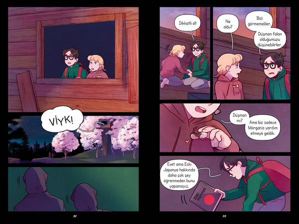 Sihirli Ağaç Evi -Çizgi Roman- 5: Ninjaların Gecesi