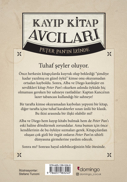 Kayıp Kitap Avcıları 1 - Peter Pan'ın İzinde