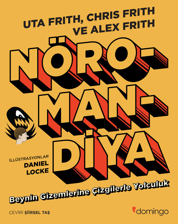 Ari・D・Norman アリ・ディ・ノーマン　ピルケース　BOOK型 Nöromandiya: Beynin Gizemlerine Çizgilerle Yolculuk – DOMİNGO YAYINEVİ