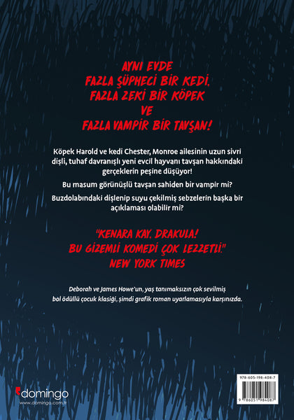 Vampir Tavşan: Küçük Küçük Ürpertecek ve Kıkır Kıkır Güldürecek Bir Grafik Roman