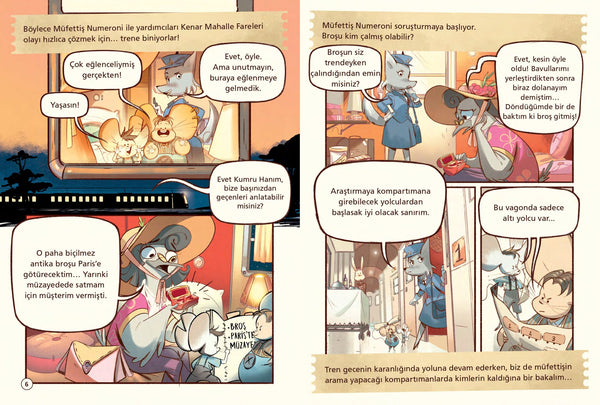 Müfettiş Numeroni 3: Paris Treninde Hırsızlık