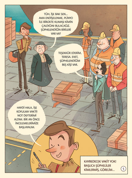 Teresa Hala'nın Soruşturmaları 2 – Limanda Hırsızlık