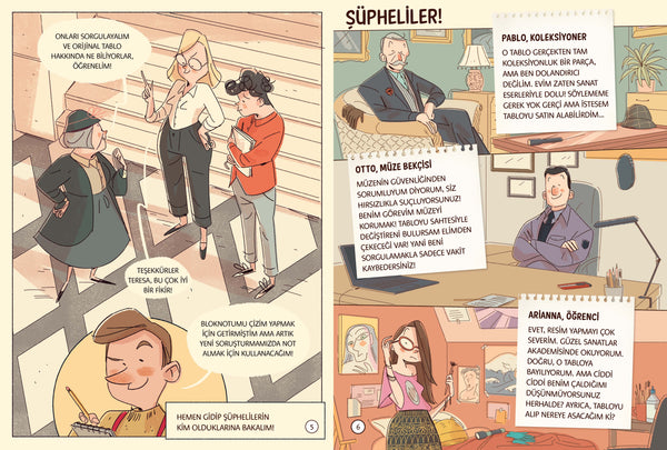 Teresa Hala'nın Soruşturmaları 3 – Müzedeki Sahte Tablo