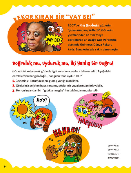 Vay Be Dünya! 2 - Tepeden Tırnağa İnsan Vücudu (İçindeki Bütün Tuhaflıklarla!)