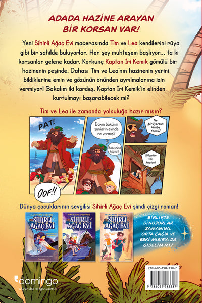 Sihirli Ağaç Evi -Çizgi Roman- 4: Korsanların Hazinesi