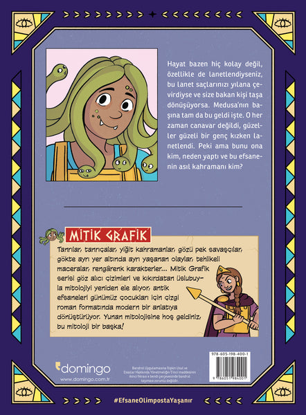 Mitik Grafik - Medusa'nın Laneti (Çizgilerle Yunan Mitolojisi)