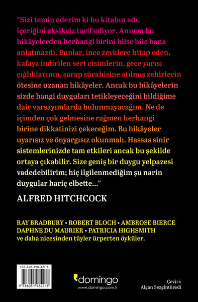 Alfred Hitchcock Sunar: Annemin Bana Asla Anlatmadığı Hikâyeler - Gerilim Ustasının En Sevdiği Öyküler
