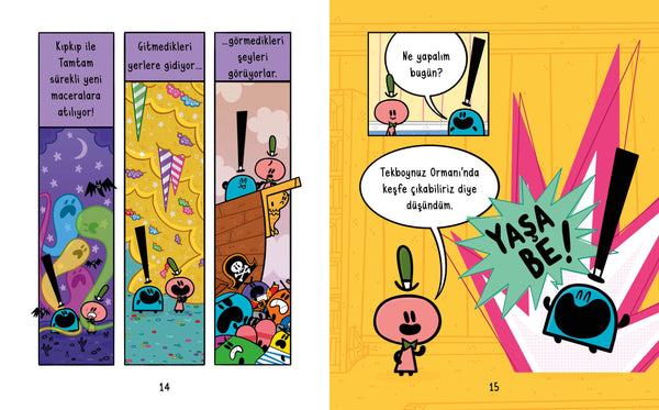 Kıpkıp ile Tamtam ve Heyecanlı Tekboynuz