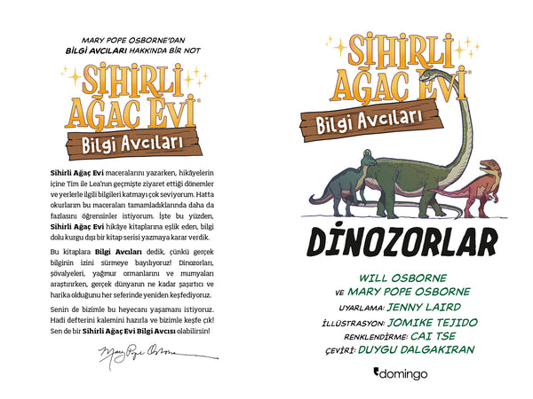 Sihirli Ağaç Evi - Bilgi Avcıları 1: Dinozorlar (Çizgi Bilim)