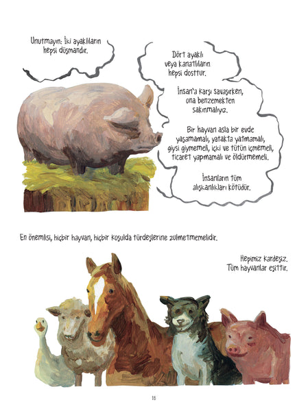Hayvan Çiftliği: Grafik Roman (Karton Kapak)