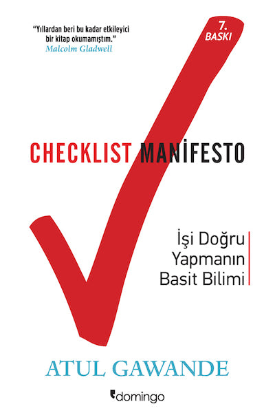 Checklist Manifesto – İşi Doğru Yapmanın Basit Bilimi