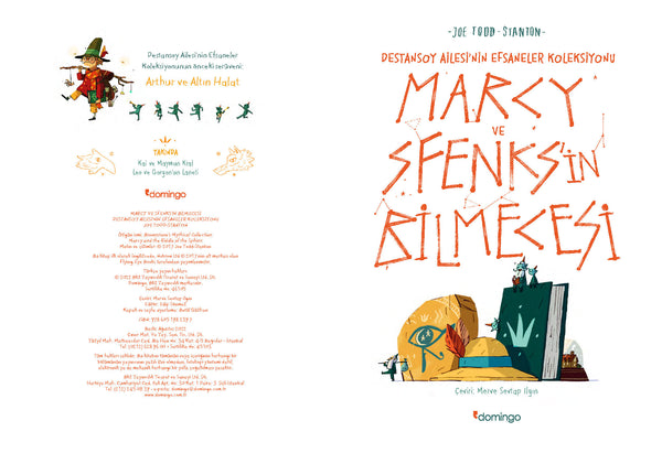 Marcy ve Sfenks’in Bilmecesi: Destansoy Ailesi’nin Efsaneler Koleksiyonu 2